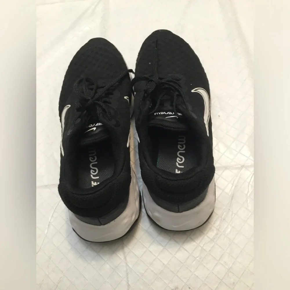 Nike Black Sneakers with White Swoosh